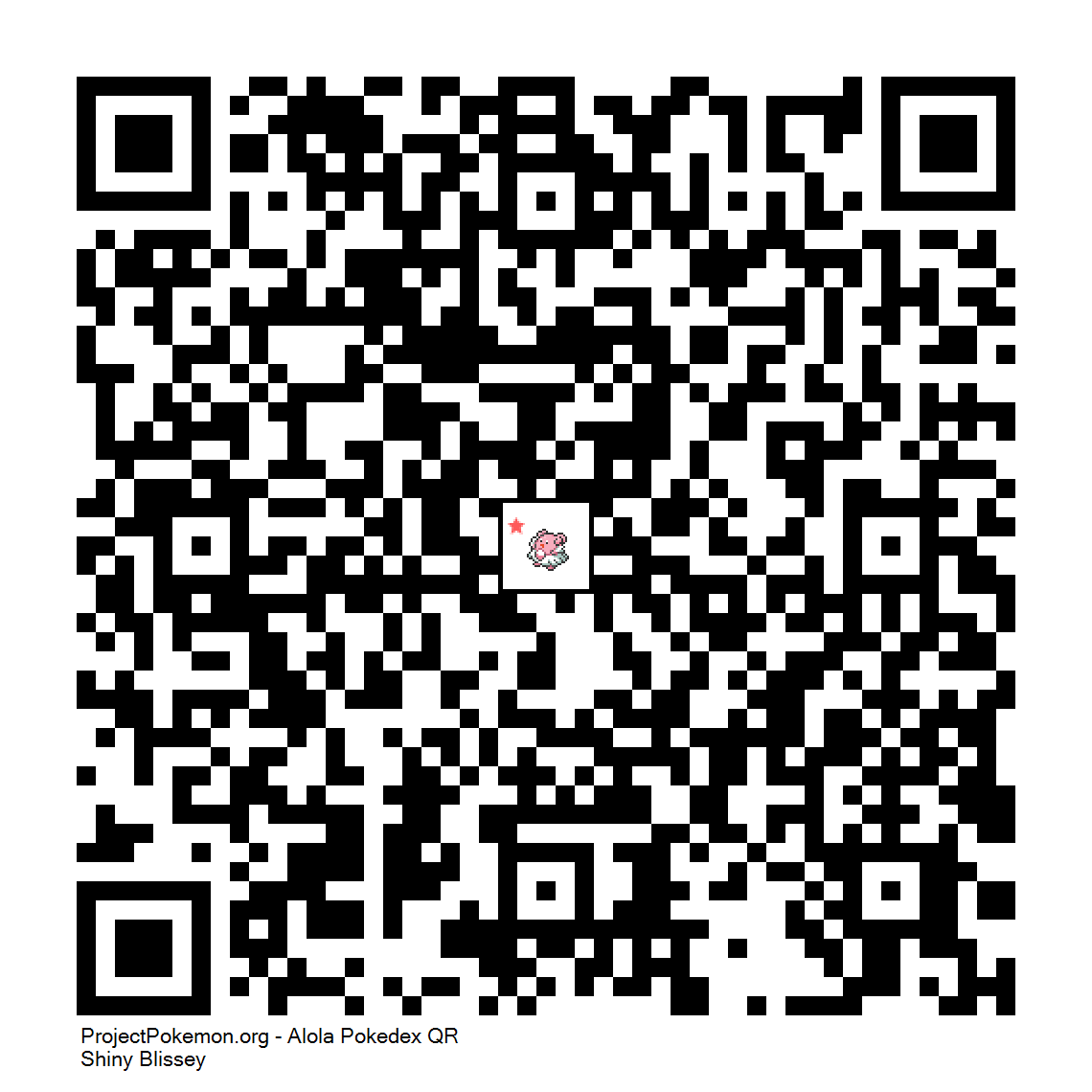 Cdigo QR de Blissey variocolor